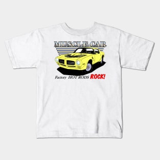 73 Trans Am 455 - Muscle Car Kids T-Shirt